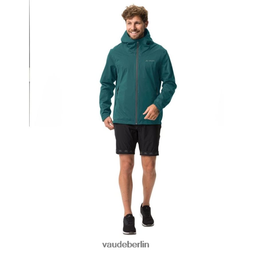 VAUDE Regenjacke für Radfahrer Stockentengrün Kleidung HLT4481288