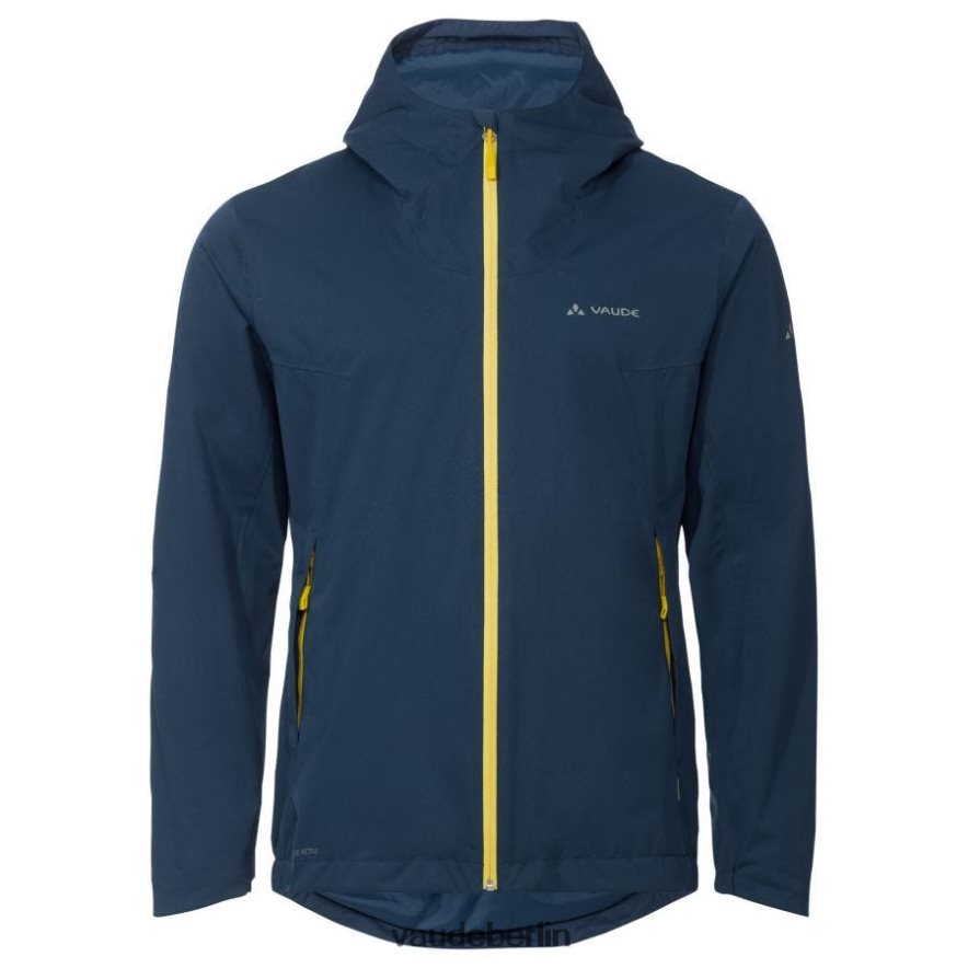 VAUDE Regenjacke für Radfahrer dunkles Meer Kleidung HLT4481289