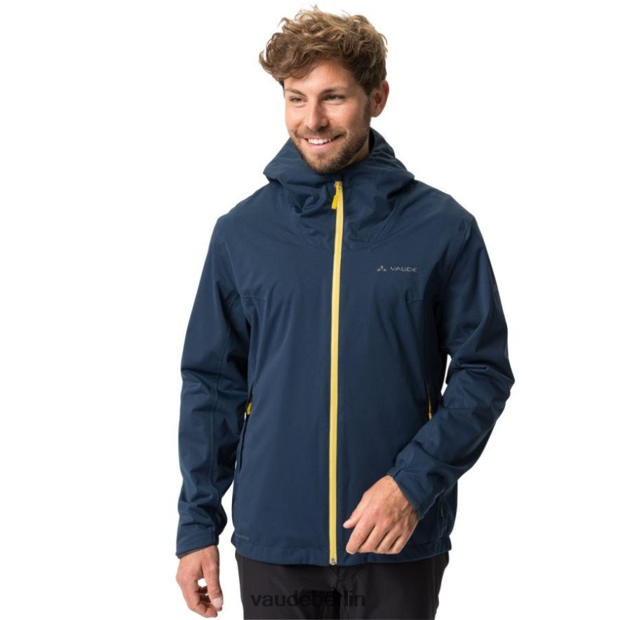 VAUDE Regenjacke für Radfahrer dunkles Meer Kleidung HLT4481289