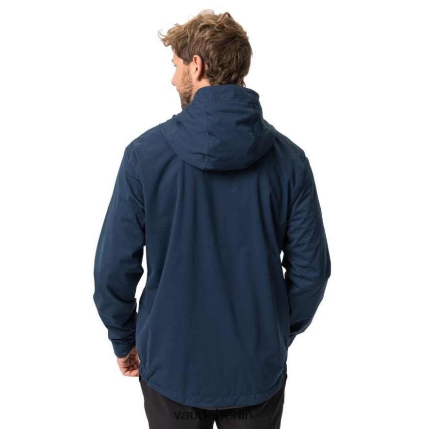 VAUDE Regenjacke für Radfahrer dunkles Meer Kleidung HLT4481289