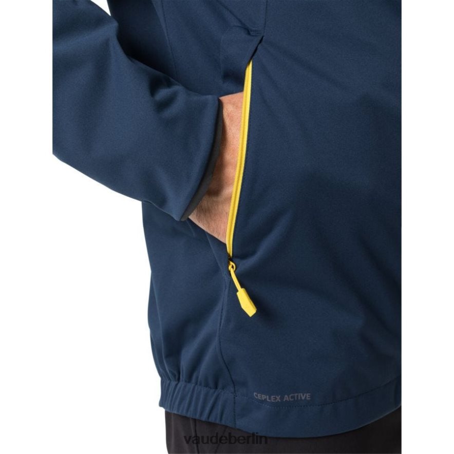 VAUDE Regenjacke für Radfahrer dunkles Meer Kleidung HLT4481289