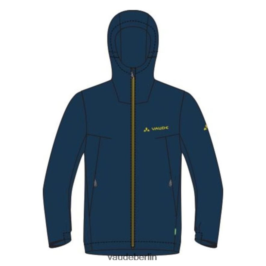 VAUDE Regenjacke für Radfahrer dunkles Meer Kleidung HLT4481289