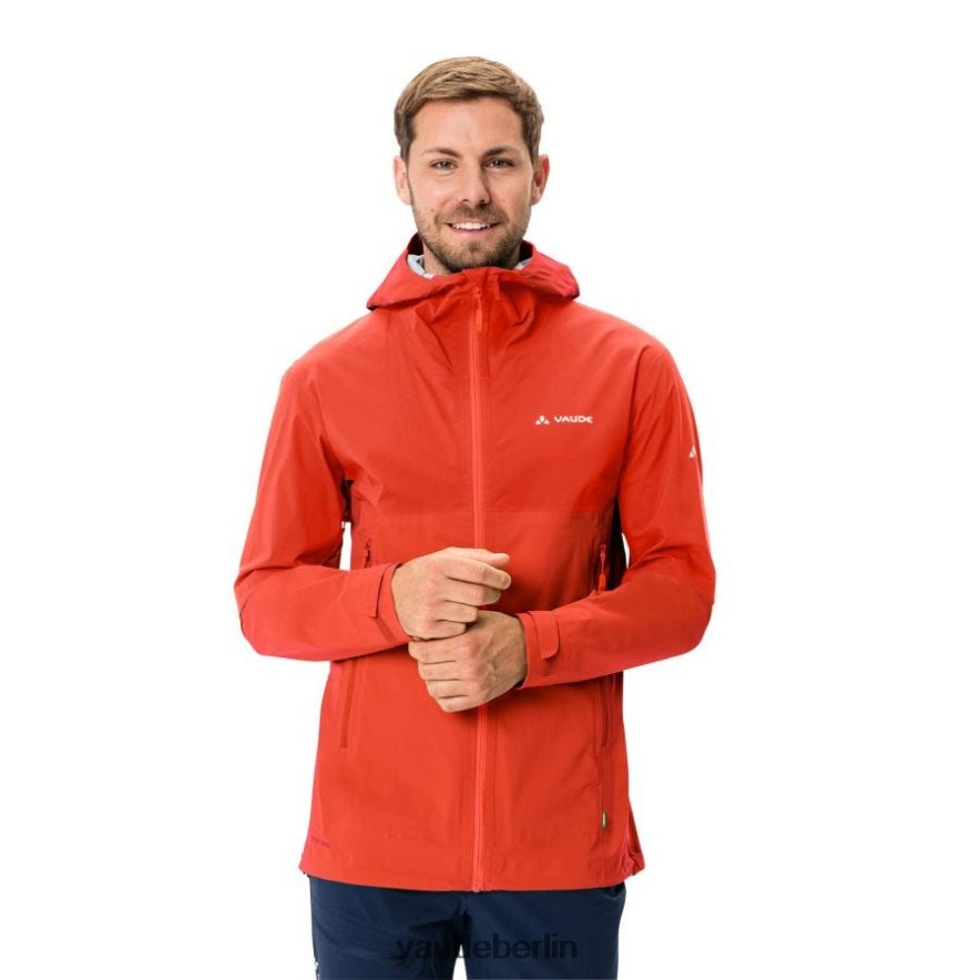 VAUDE Simony IV 2,5-Lagen-Regenjacke leuchtend rot Kleidung HLT4481248