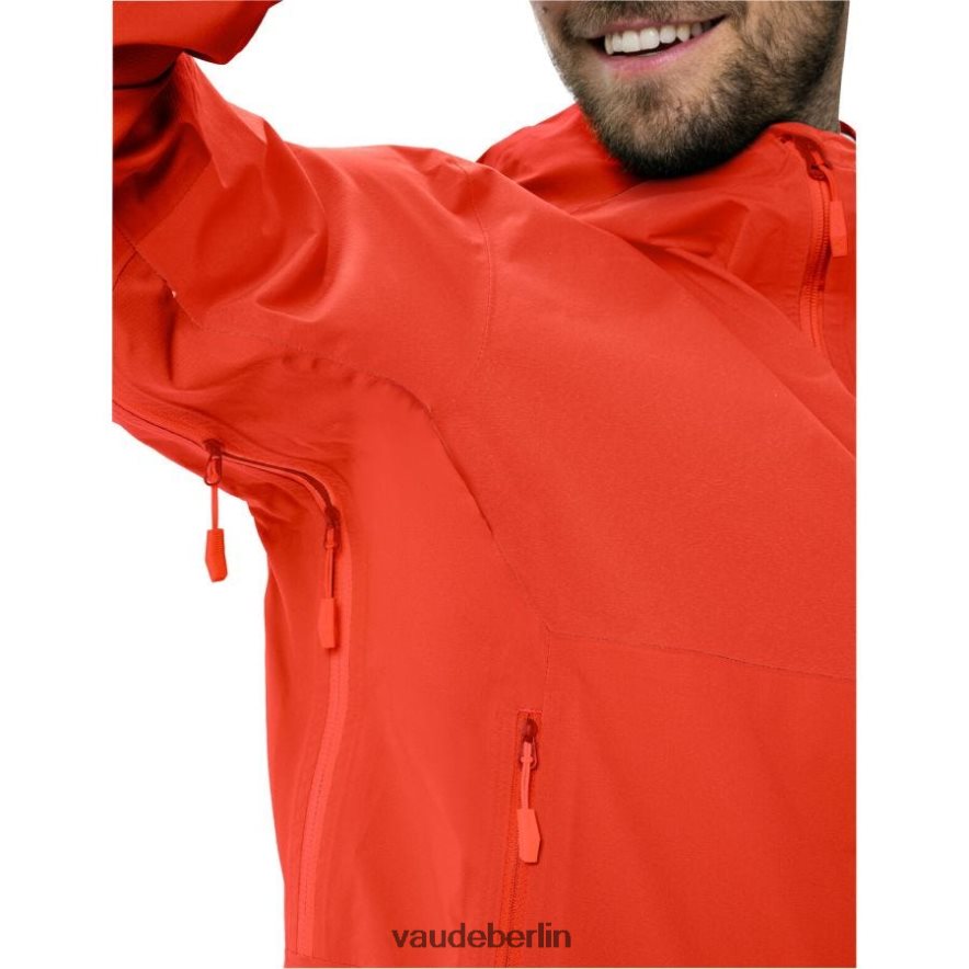 VAUDE Simony IV 2,5-Lagen-Regenjacke leuchtend rot Kleidung HLT4481248