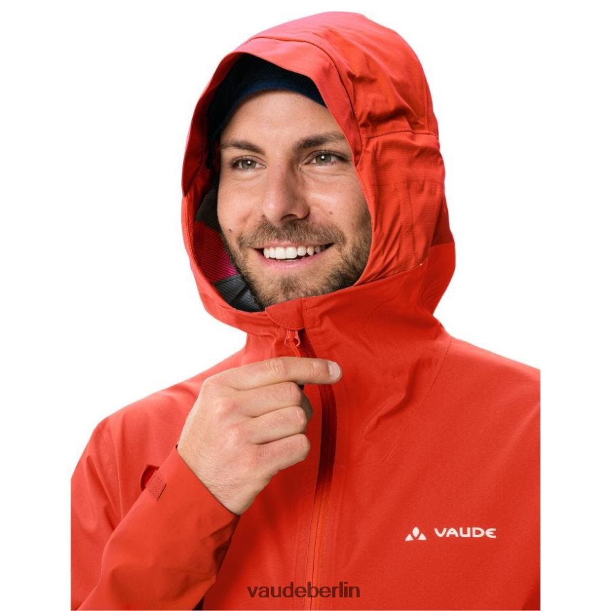 VAUDE Simony IV 2,5-Lagen-Regenjacke leuchtend rot Kleidung HLT4481248
