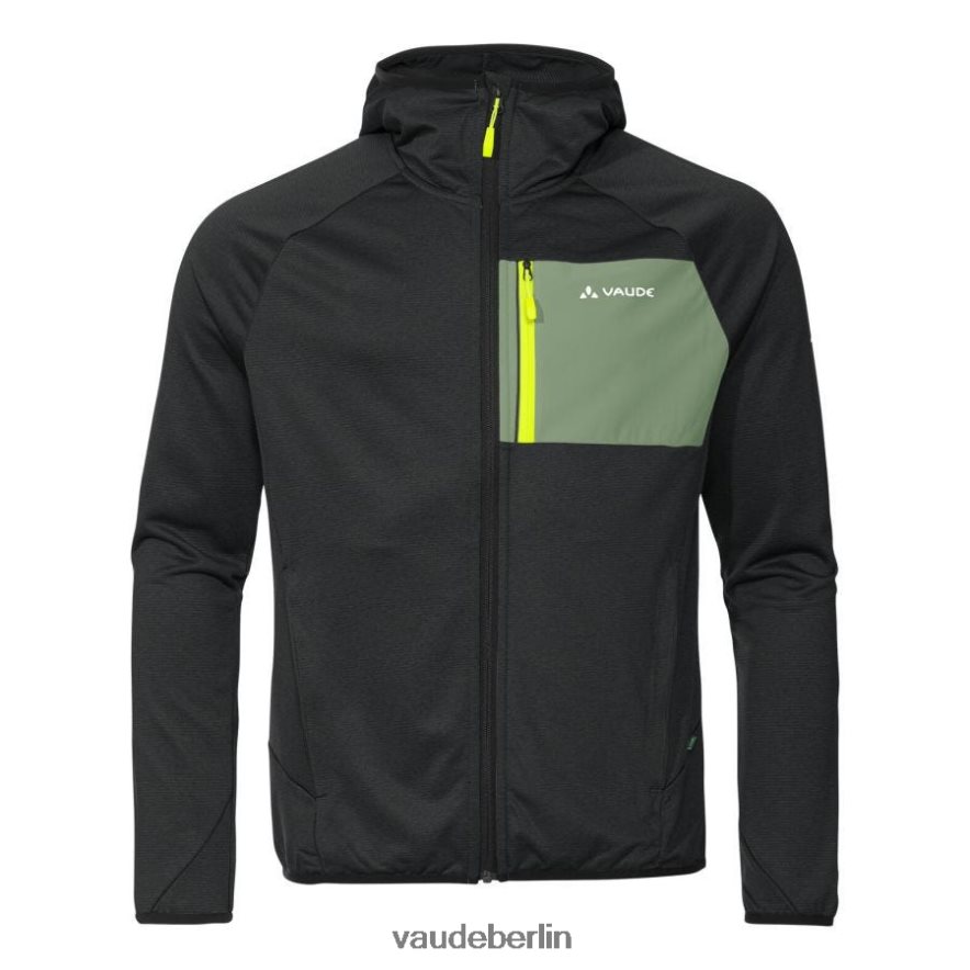 VAUDE Tekoa II Fleecejacke Schwarz Grün Kleidung HLT4481212