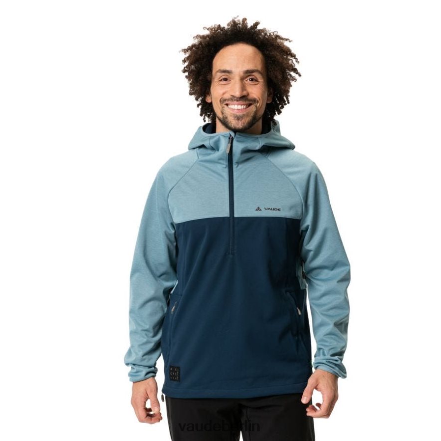 VAUDE Tremalzo Softshell-Radjacke trübes Blau Kleidung HLT4481508