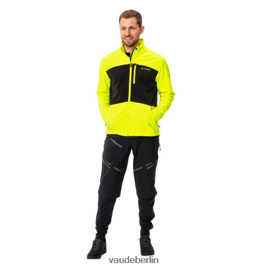 VAUDE Virt Softshell II Fahrradjacke Neon Gelb Kleidung HLT4481337