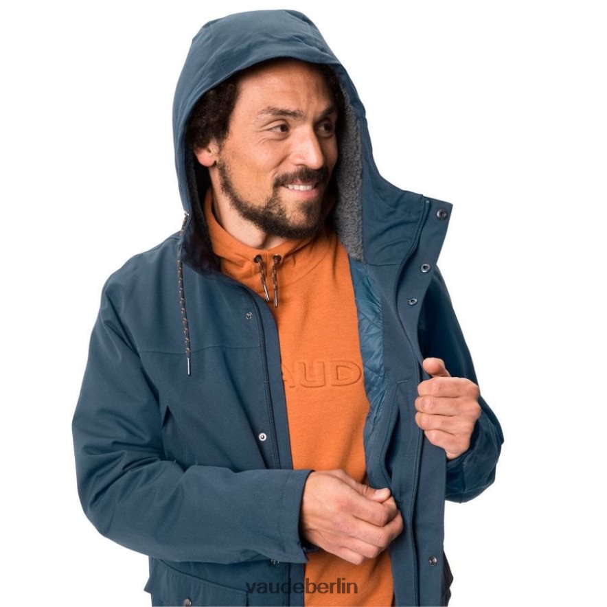 VAUDE Wasserdichter Winterparka Manukau II dunkles Meer Kleidung HLT4481444