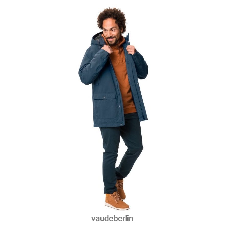 VAUDE Wasserdichter Winterparka Manukau II dunkles Meer Kleidung HLT4481444