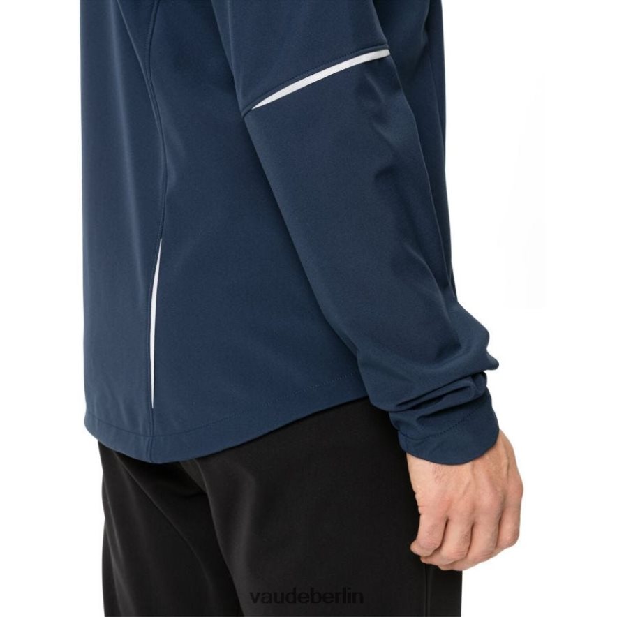 VAUDE Winterliche IV Fahrradjacke dunkles Meer/Rot Kleidung HLT4481381