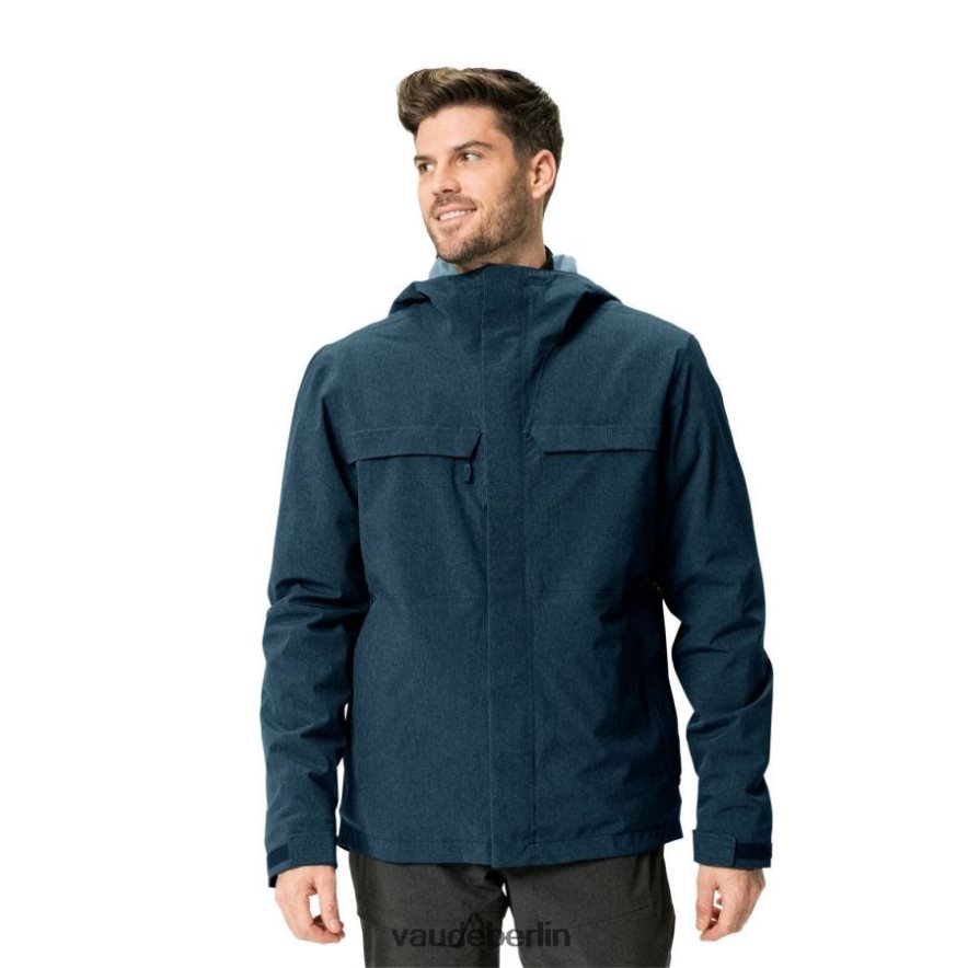 VAUDE Yaras Fahrrad-Regenjacke dunkles Meer Kleidung HLT4481543