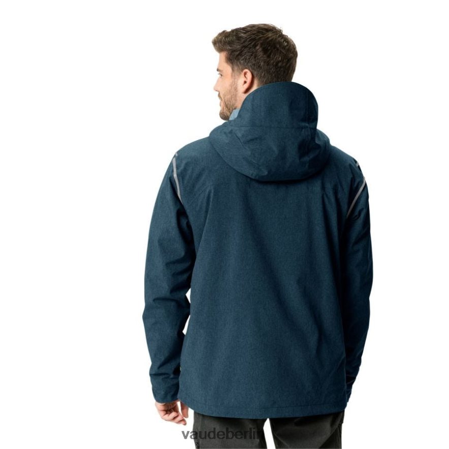 VAUDE Yaras Fahrrad-Regenjacke dunkles Meer Kleidung HLT4481543