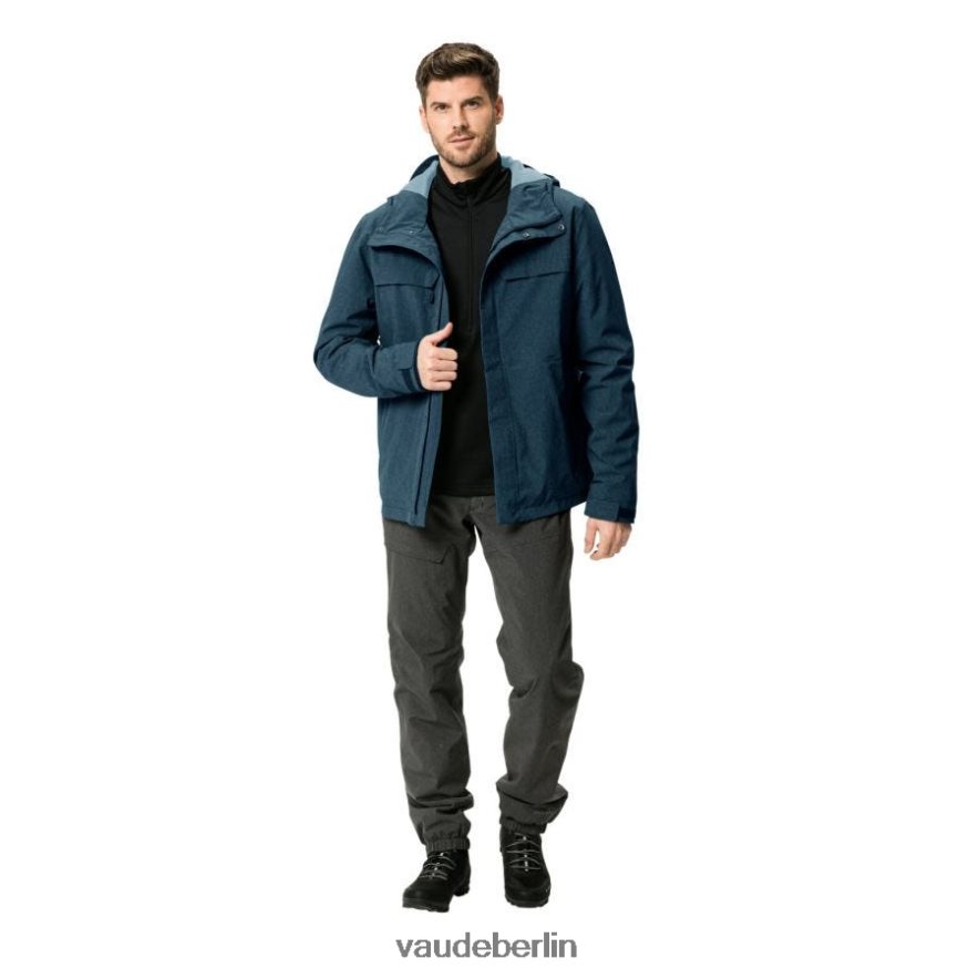 VAUDE Yaras Fahrrad-Regenjacke dunkles Meer Kleidung HLT4481543