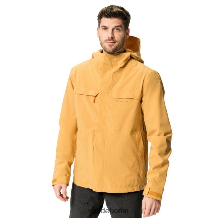 VAUDE Yaras Fahrrad-Regenjacke gelb verbrannt Kleidung HLT4481544