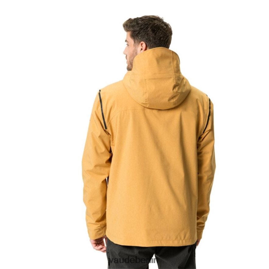 VAUDE Yaras Fahrrad-Regenjacke gelb verbrannt Kleidung HLT4481544