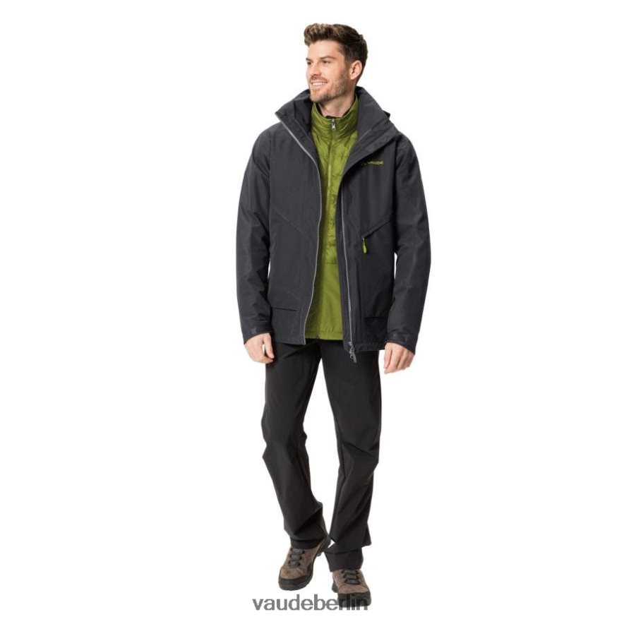 VAUDE elope 3-in-1 Outdoorjacke Phantomschwarz Kleidung HLT4481435