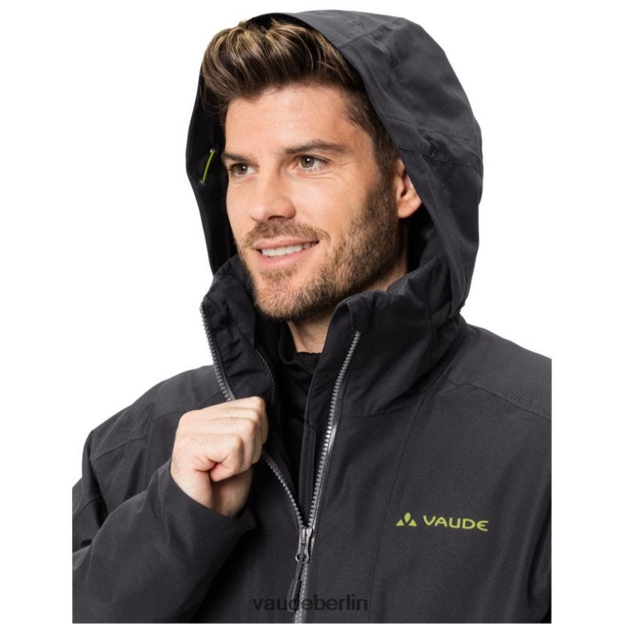 VAUDE elope 3-in-1 Outdoorjacke Phantomschwarz Kleidung HLT4481435