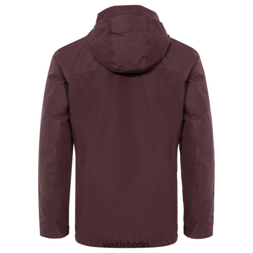 VAUDE elope 3-in-1 Outdoorjacke dunkles Meer/Rot Kleidung HLT4481433