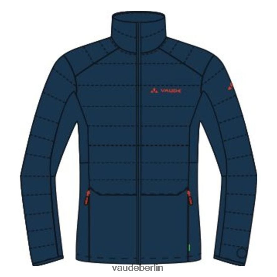 VAUDE elope 3-in-1 Outdoorjacke dunkles Meer/Rot Kleidung HLT4481434