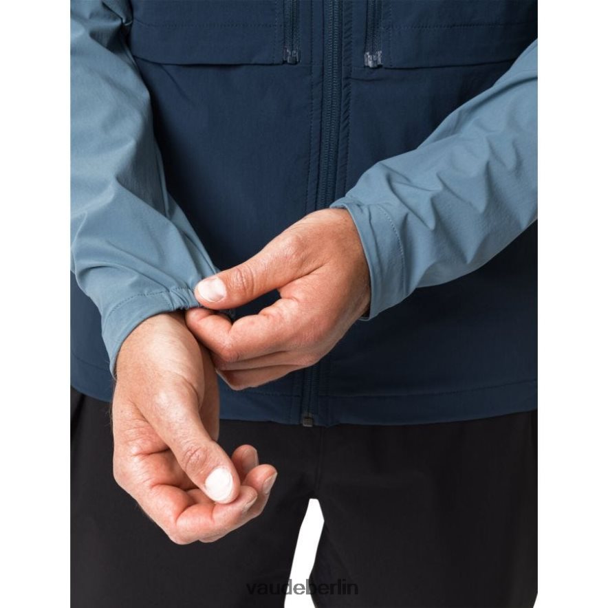 VAUDE moab abzippbare Softshelljacke dunkles Meer Kleidung HLT4481341