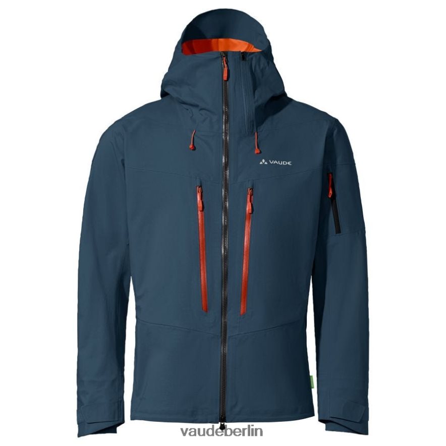 VAUDE monviso 3-lagige alpine Skitourenjacke dunkles Meer Kleidung HLT4481450