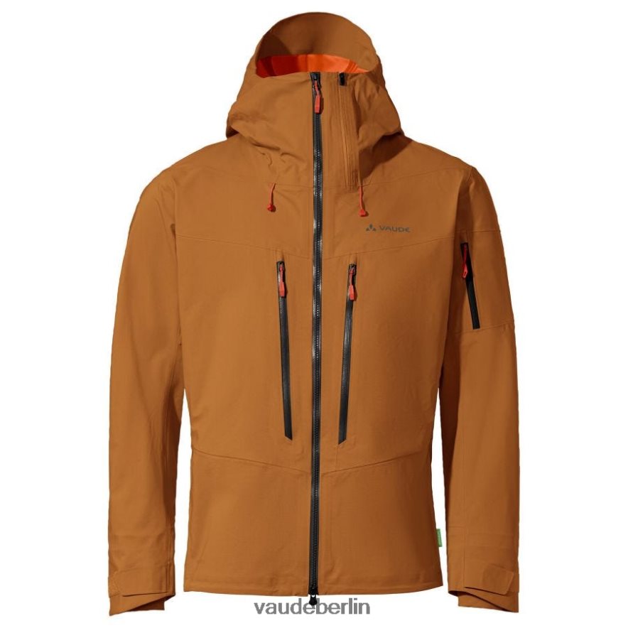 VAUDE monviso 3-lagige alpine Skitourenjacke schlickbraun Kleidung HLT4481449