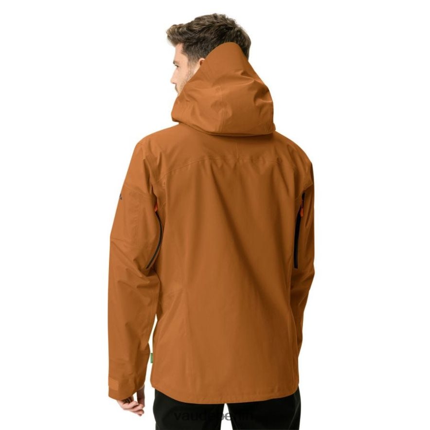 VAUDE monviso 3-lagige alpine Skitourenjacke schlickbraun Kleidung HLT4481449