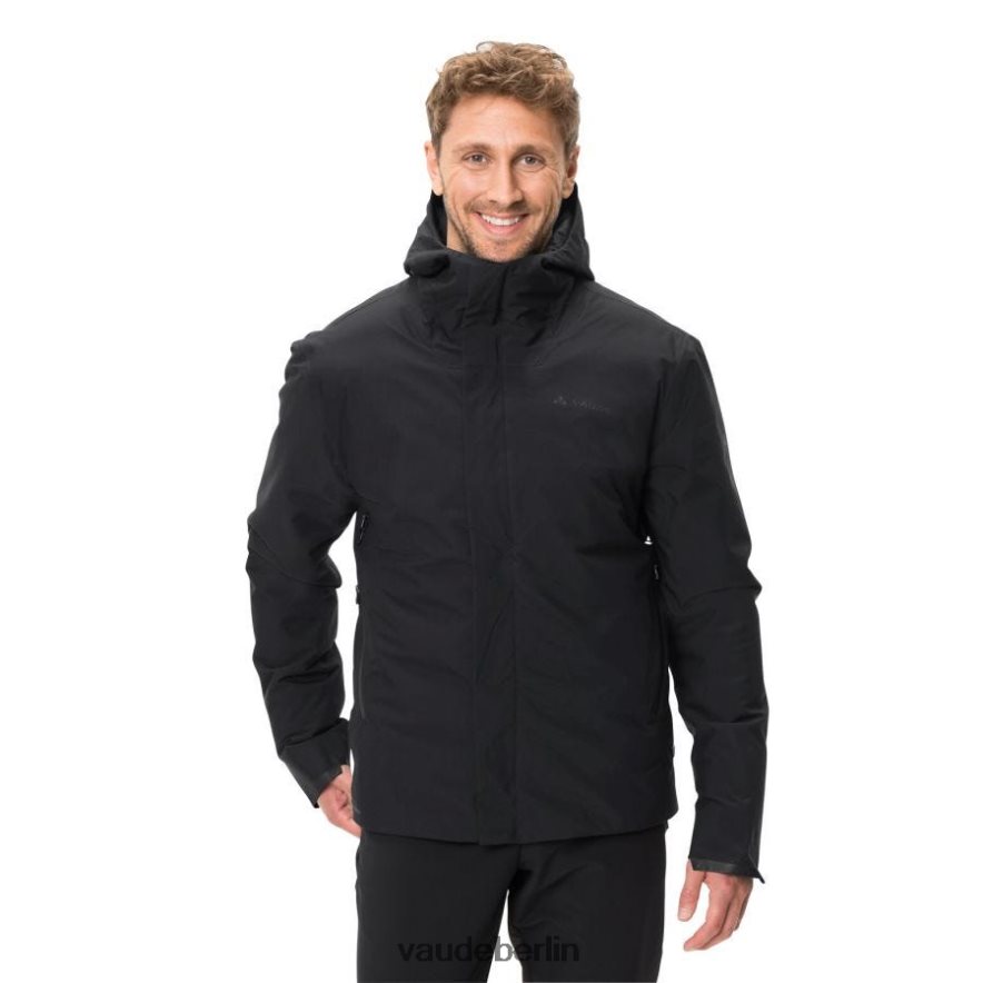 VAUDE warme Rad-Regenjacke Schwarz Kleidung HLT4481394