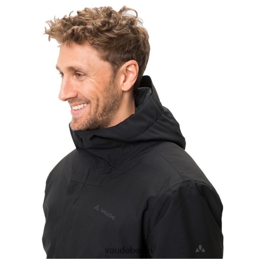 VAUDE warme Rad-Regenjacke Schwarz Kleidung HLT4481394