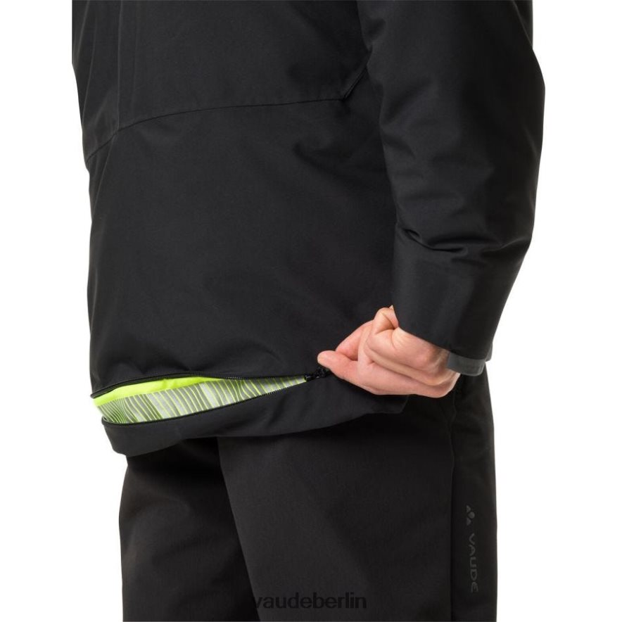 VAUDE warme Rad-Regenjacke Schwarz Kleidung HLT4481394