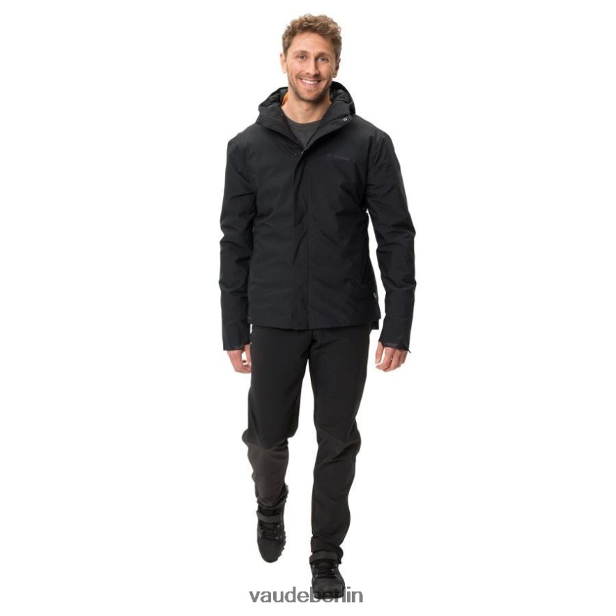 VAUDE warme Rad-Regenjacke Schwarz Kleidung HLT4481394