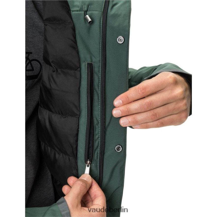 VAUDE warme Rad-Regenjacke staubiger Wald Kleidung HLT4481395