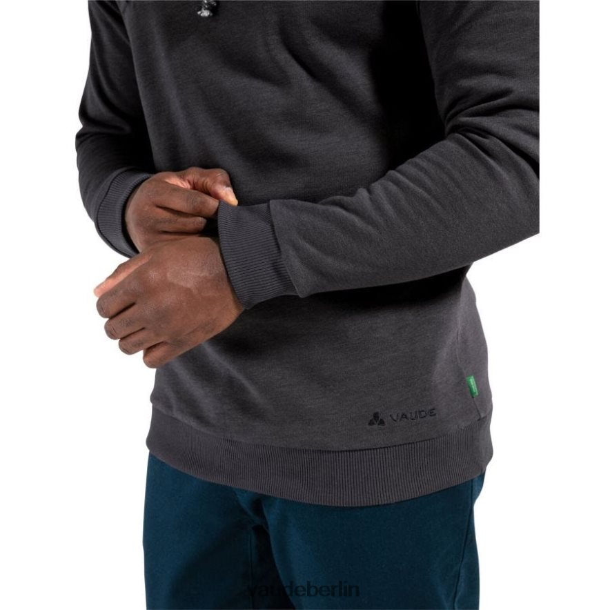 VAUDE Manukau II Kapuzenpullover Phantomschwarz Kleidung HLT4482005