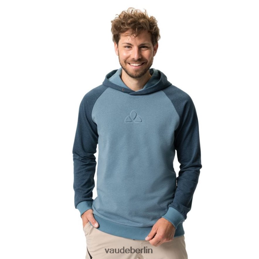 VAUDE Mineo-Kapuzenpullover Blau grau Kleidung HLT4481795