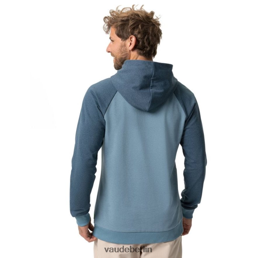 VAUDE Mineo-Kapuzenpullover Blau grau Kleidung HLT4481795