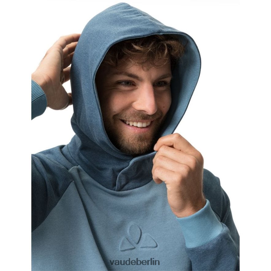VAUDE Mineo-Kapuzenpullover Blau grau Kleidung HLT4481795