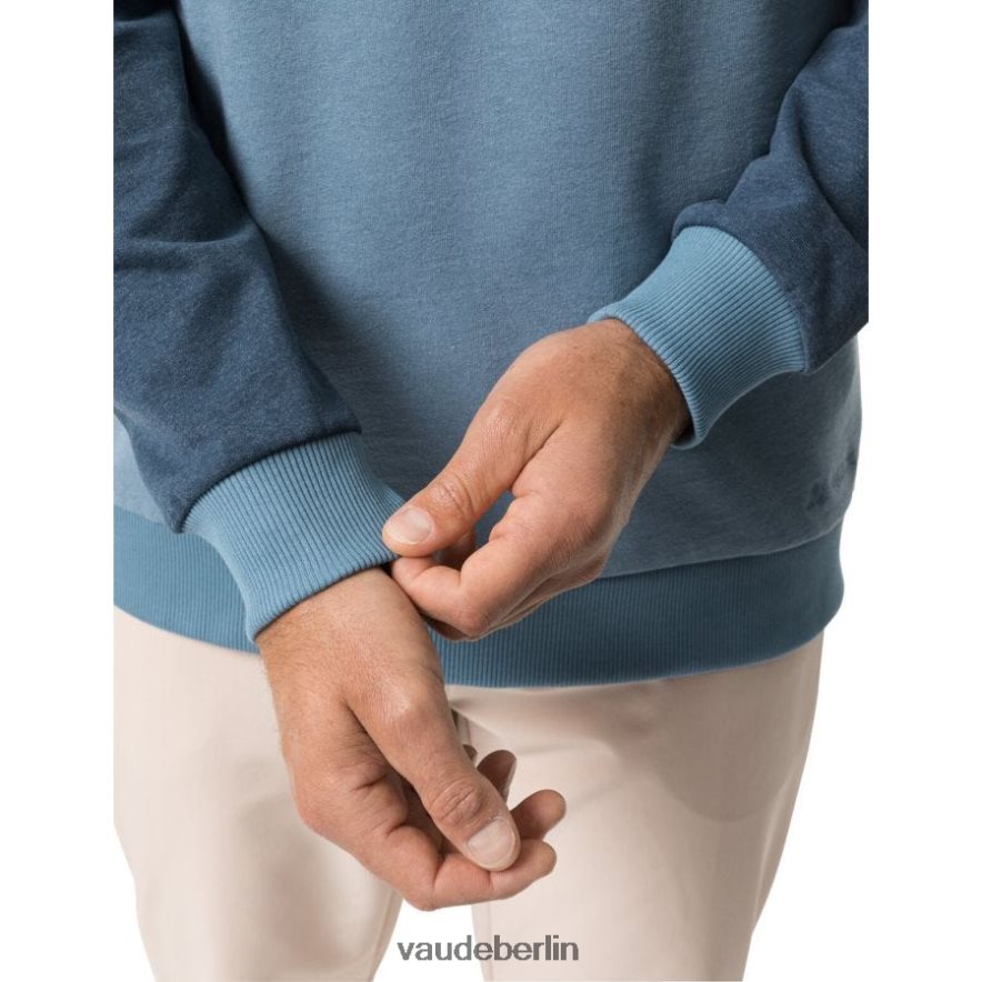 VAUDE Mineo-Kapuzenpullover Blau grau Kleidung HLT4481795