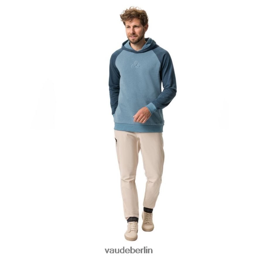 VAUDE Mineo-Kapuzenpullover Blau grau Kleidung HLT4481795