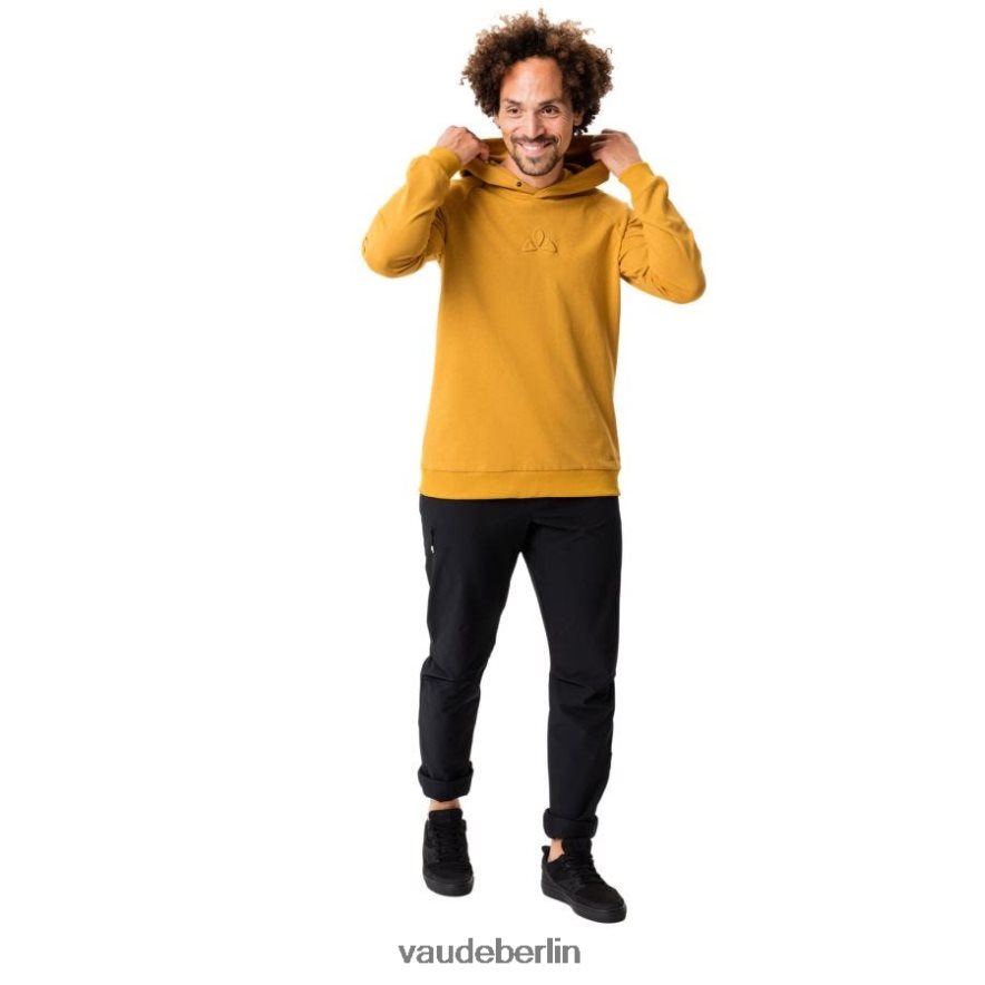 VAUDE Mineo-Kapuzenpullover gelb verbrannt Kleidung HLT4481796
