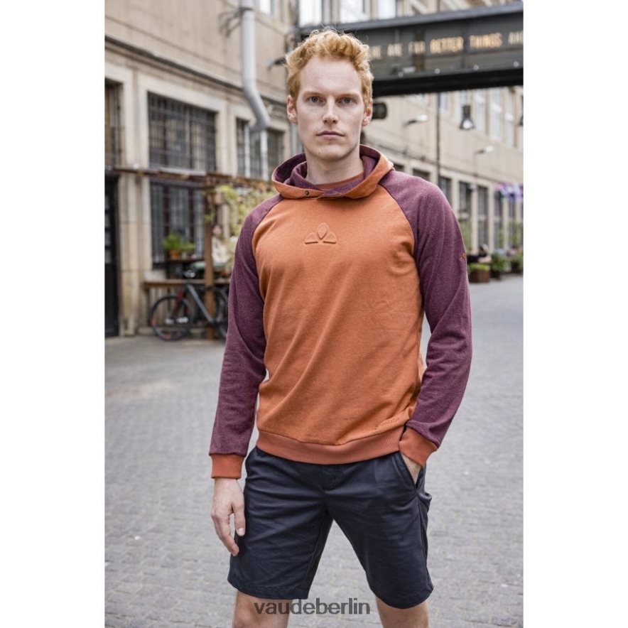VAUDE Mineo-Kapuzenpullover gelb verbrannt Kleidung HLT4481796