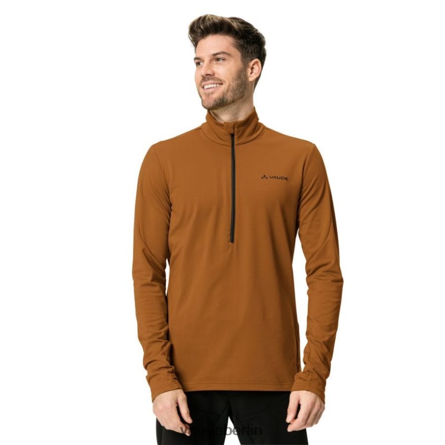 VAUDE Livigno Halfzip II Fleecepullover schlickbraun Kleidung HLT4481993