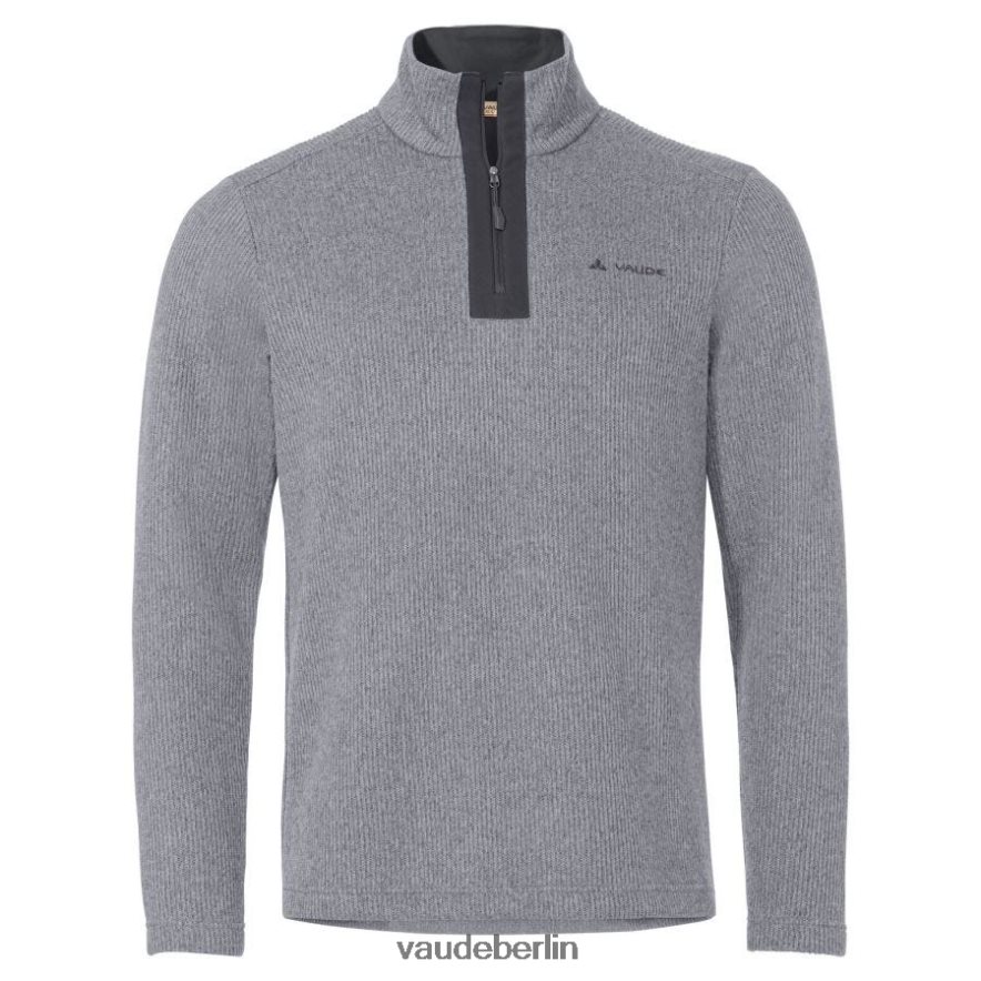 VAUDE Tesero-Pullover graue Melange Kleidung HLT4482002