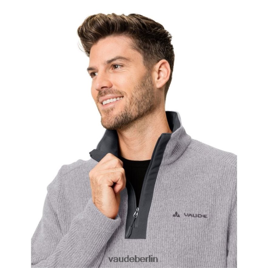 VAUDE Tesero-Pullover graue Melange Kleidung HLT4482002