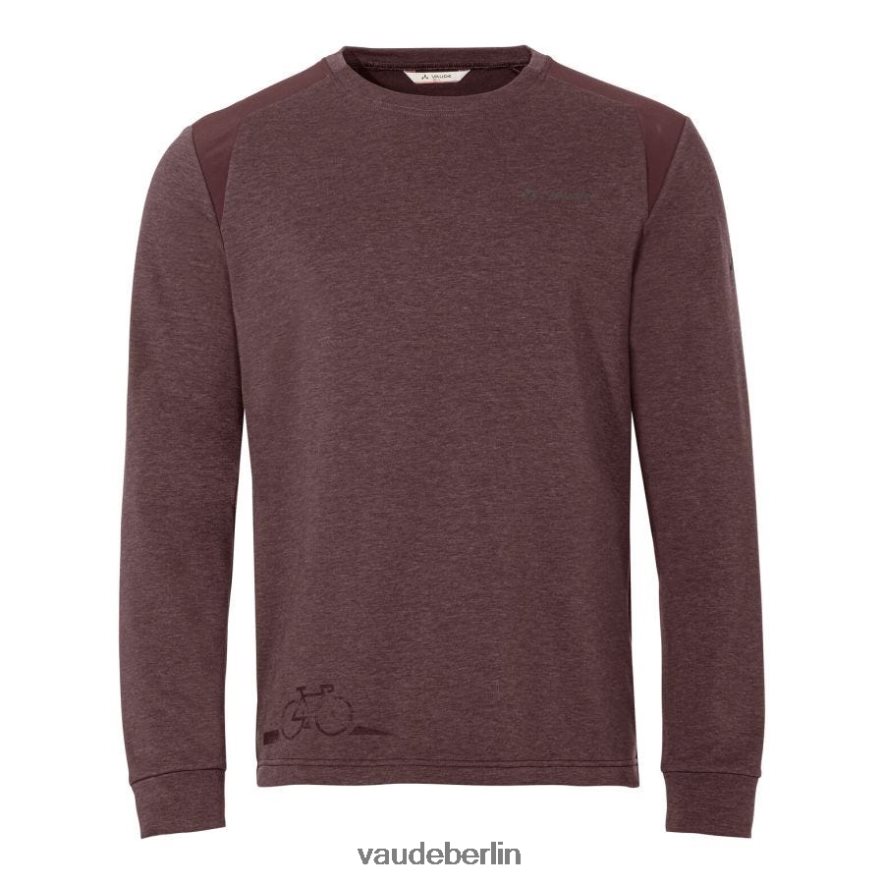 VAUDE Fahrrad-Sweatshirt dunkle Eiche Kleidung HLT4482011