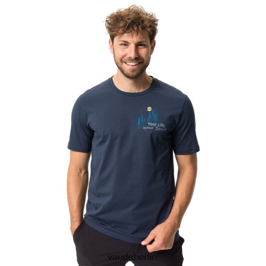 VAUDE Geister-T-Shirt dunkles Meer/Blau Kleidung HLT4481748