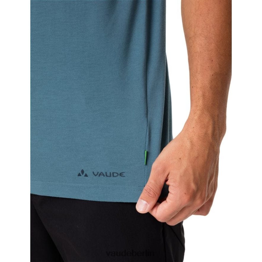VAUDE Glenn-T-Shirt blaugrau/dunkles Meer Kleidung HLT4481870
