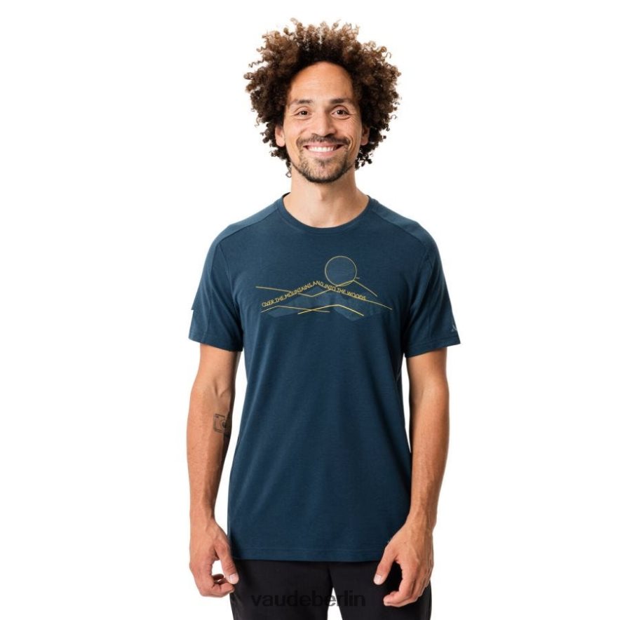 VAUDE Glenn-T-Shirt dunkles Meer Kleidung HLT4481872