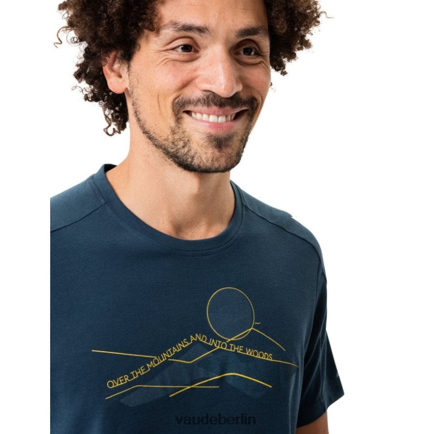 VAUDE Glenn-T-Shirt dunkles Meer Kleidung HLT4481872