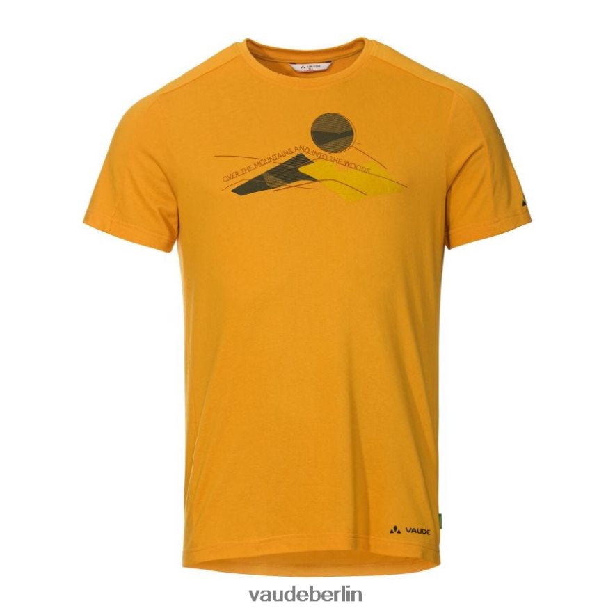 VAUDE Glenn-T-Shirt gelb verbrannt Kleidung HLT4481869